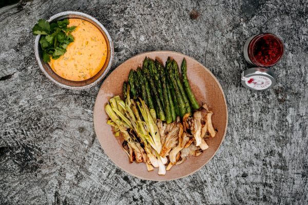 Chef Syrco Bakker | Barbecuegroenten met sambalmayonaise